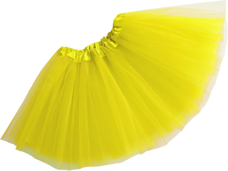 WINROLA Girls Tutu Skirt 3 Layered Tulle Tutu Skirts for 0-8 Year, Birthday Dance Kids Halloween Costume Cosplay Party Supplies - Image 4